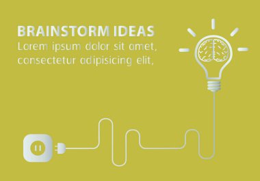 Web tasarımı için bir konseptin vektör çizimi