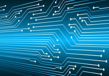 Elektronik mikroçipli devre kartı