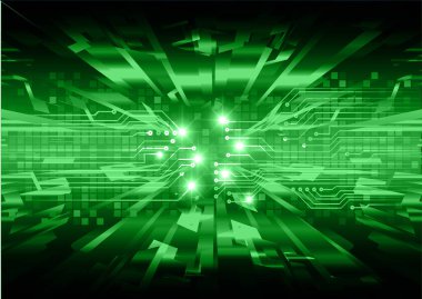 Oklarla soyut teknoloji arkaplanı