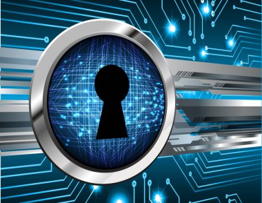 Veri simgesi tasarımı ile güvenlik sistemi kavramı, vektör illüstrasyonu 10 eps grafik