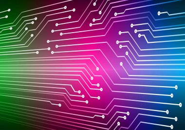 Elektronik mikroçipli devre kartı