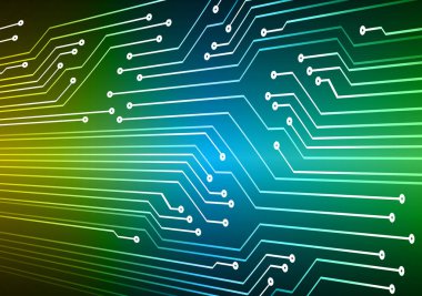 Elektronik mikroçipli devre kartı