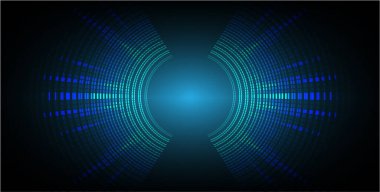 ikili kodlu soyut mavi arkaplan