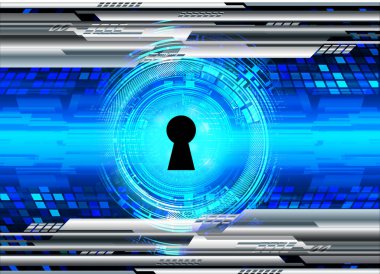 dijital teknoloji konsepti. Geleceksel veriye sahip soyut arkaplan