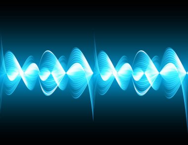 hareket bulanıklığı olan soyut mavi arkaplan