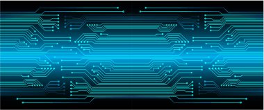 Devre kartı geçmişi. Vektör çizimi. eps10