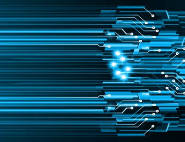 soyut gelecek teknolojisi arkaplanı