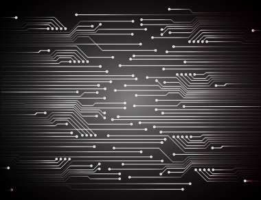 Devre kartı. Vektör çizimi. eps10