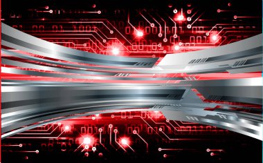 soyut gelecek teknolojisi arkaplanı