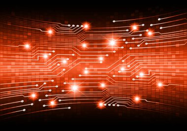 Devre kartı geçmişi. vektör illüstrasyonu.