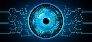 Geleceğin teknolojisi konsepti.