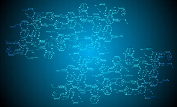 Sfondo Astratto Con Linee Punti Illustrazione Vettoriale — Vettoriale Stock