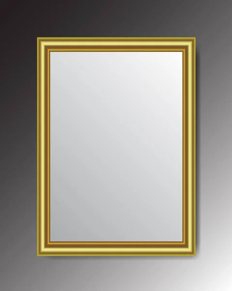 Quadro Branco Branco Fundo Preto —  Vetores de Stock