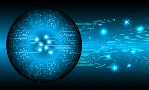 Abstracte Technologie Achtergrond Met Globe Lijnen — Stockvector