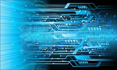 Devre kartlı soyut teknoloji arkaplanı