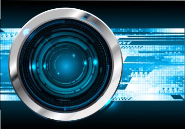 Sanal gerçeklik simgesi ve ekran ile dijital teknoloji kavramı