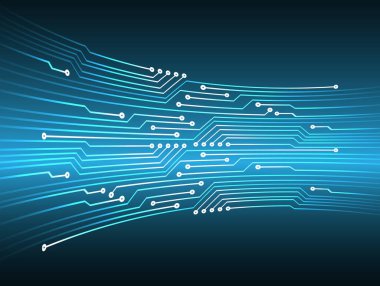 Devre kartı. Vektör çizimi. eps10