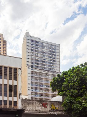 Belo Horizonte şehir merkezindeki eski banka binası.