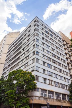 Belo Horizonte şehir merkezindeki apartmanda.