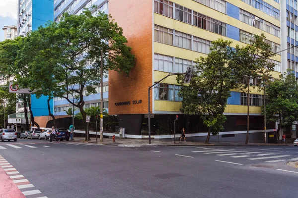 Belo Horizonte şehir merkezindeki apartmanda.