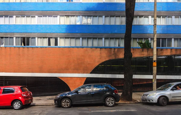 Belo Horizonte şehir merkezindeki apartmanda.