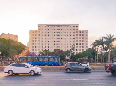 Belo Horizonte 'de eski bir otel.