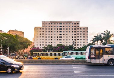 Belo Horizonte 'de eski bir otel.