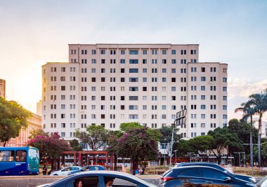 Belo Horizonte 'de eski bir otel.