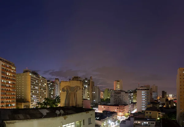 Belo Horizonte Skyline Night — Stock Photo, Image