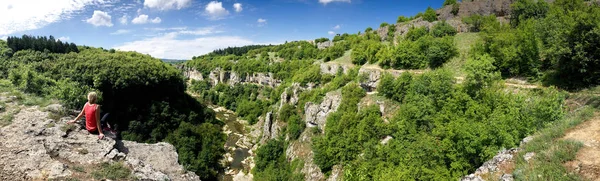 Landscape of Canyon Emen in Bulgaria, Europe