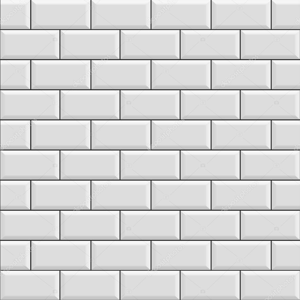 Seamless bricks wall background trend vector eps