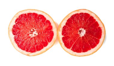 greyfurt beyaz arkaplanda izole