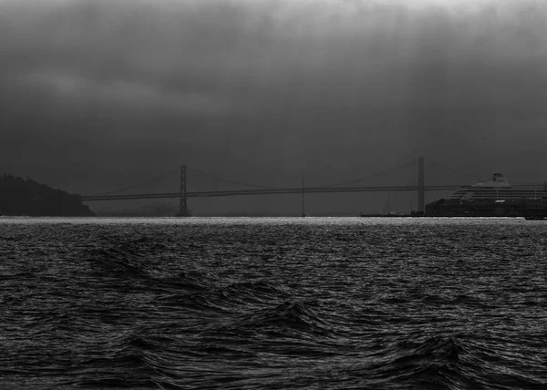 Bay Bridge San Francisco Californië — Stockfoto