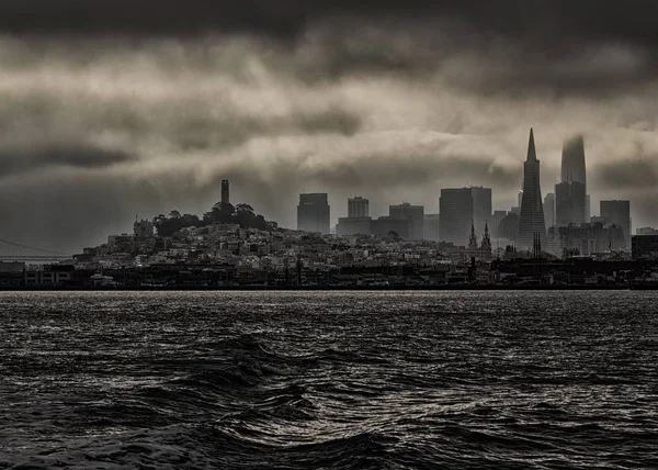 Skyline Van Stad Van San Francisco — Stockfoto