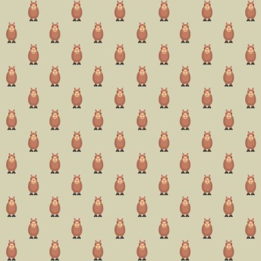 Açık kahverengi tekrarlı alpaka