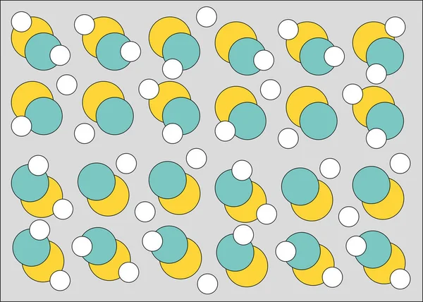 Färgade Cirklar Med Grå Bakgrund — Stock vektor