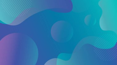 Yeşil Mor Kozmik Soyut Gradyan