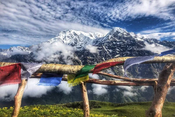 Доброе Утро Гималаях — стоковое фото