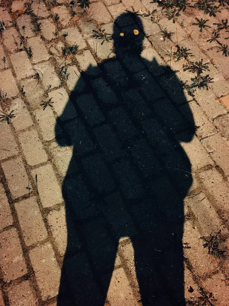 Çiçekli gölgem, yerde gözlerim..