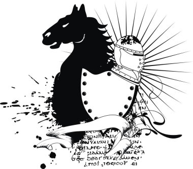 Hanedan at silah kat kret dövme vectro biçimde düzenlemek çok kolay