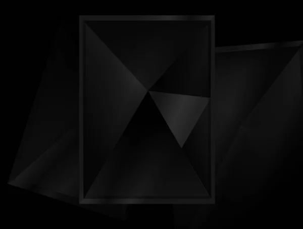 black geometric minimalist background illustration
