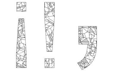 çokgen sembolü çizimi vektör biçiminde ayarlandı