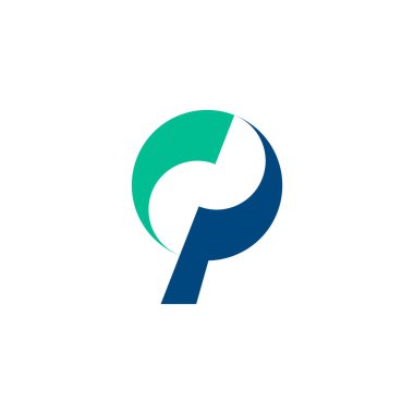 C ve P harflerini oluşturan bir girdap.