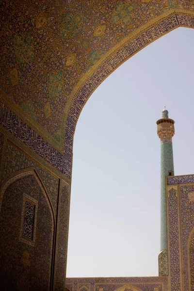 Kék Mecset Isfahanban Irán Iszlám Építészet Egyik Legszebb Épülete — Stock Fotó
