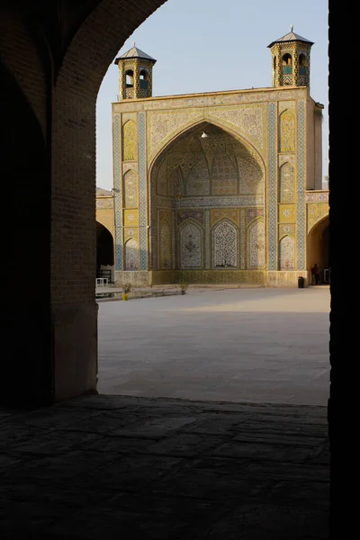 Mesquita Vakil Shiraz Irã Dos Mais Belos Edifícios Salmicos Mundo — Fotografia de Stock