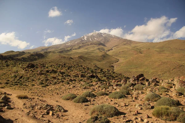 Дамаванд Самая Высокая Вулканическая Гора Иране Азии Летнее Время Известное — стоковое фото