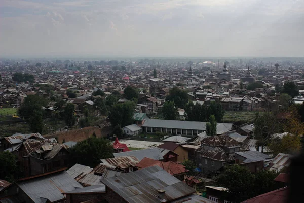 Srinagar City Situé Cachemire Dans Nord Inde — Photo