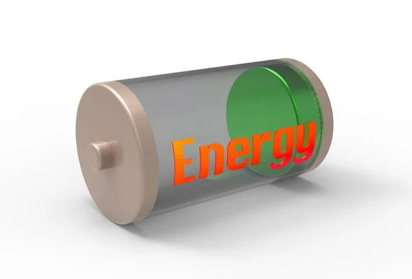 Battery Charge Level Indicators Battery Charging Battery Icon Illustration — Stock Photo, Image