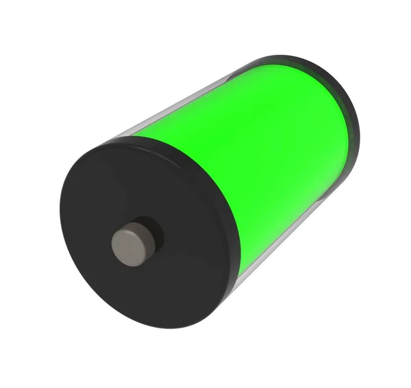 Indicatoren Van Het Batterijniveau Batterijlading Batterij Icoon Illustratie — Stockfoto