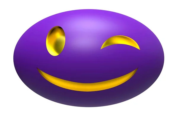 Emoji Emoticon Cara Sorridente Emoji Fixe Emoticons Avatar Ilustração — Fotografia de Stock